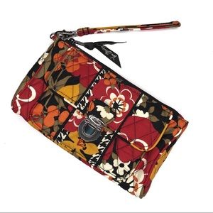 NWT Vera Bradley Bittersweet Push Lock Wristlet